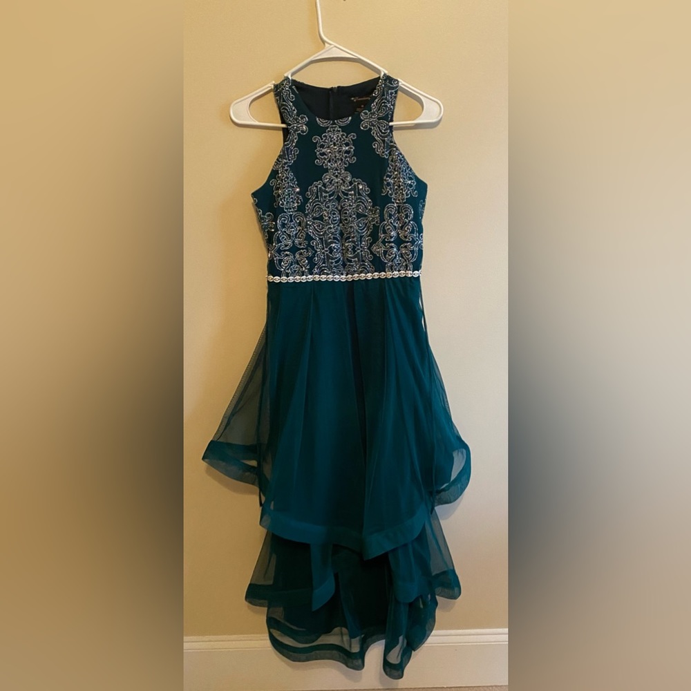 Xtraordinary emerald green size 16(XL) dress.